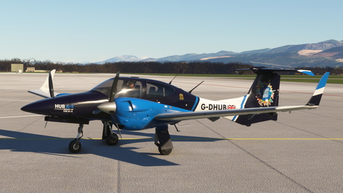 Hub Air "Around The World" - COWS DA42