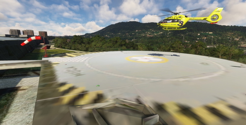 HUCA Heliport Hospital Oviedo - Helipuerto Hospital Universitario Central de Asturias