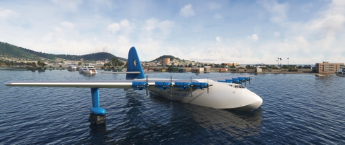 Hughes H4 Herculus RESTYLE AIR HARBOR [4K]