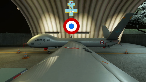 HVN-900 Armée de l'air - 1/33 Belfort Squadron  (Fictional  livery pack)