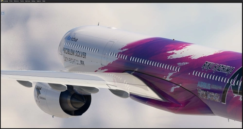 HWD A330-900 NEO "Blue Archive"(fictional)