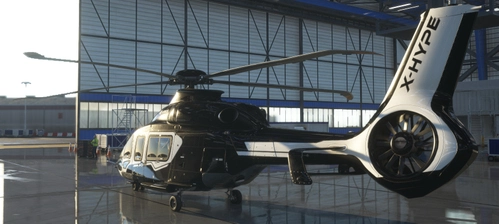 Hype Performance Group Airbus H160 Black and White/LUX-CIV