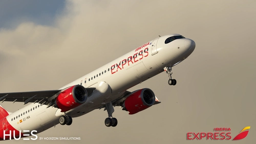 Iberia Express EC-NIA (Lanzarote Sticker) - LVFR A321NEO (8K)