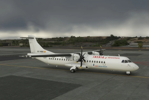 Iberia Regional  Operated by Air Nostrum (EC-NBG) - Asobo ATR 72-600