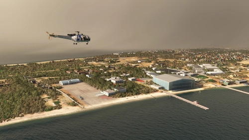 ICGS Mandapam Helipad