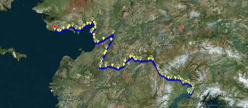 Iditarod South Route