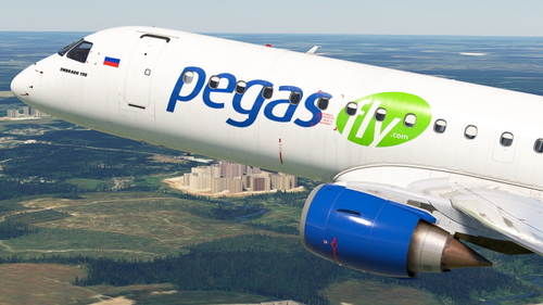 Ikar (Pegas Fly) VP-BZJ Embraer 190