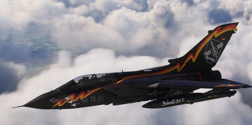 Indiafox Panavia Tornado GAF 44+21 Black Thunder
