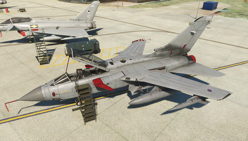 IndiaFoxtEcho Tornado ZA591 - Aircraft Liveries for MSFS