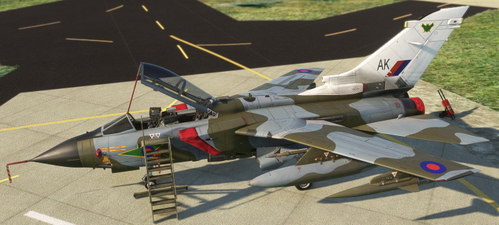 IndiaFoxtEcho Tornado ZD719 "White Fin"