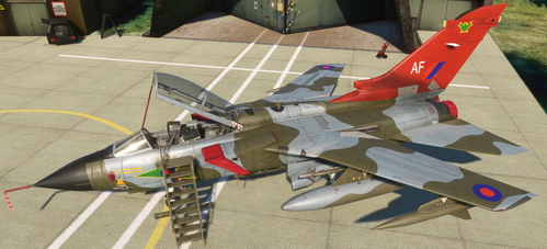 IndiaFoxtEcho Tornado ZD845 "Red Fin"