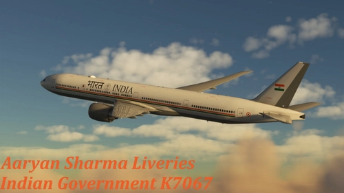 Indian Government K7067 || PMDG 777-300ER