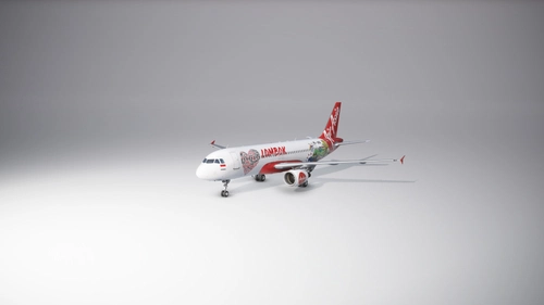 AirAsia Indonesia PK-AXU V2 | Cabin