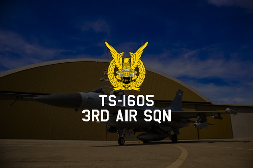 Indonesian Air Force (TNI AU) F-16AM  Fighting Falcon TS-1605