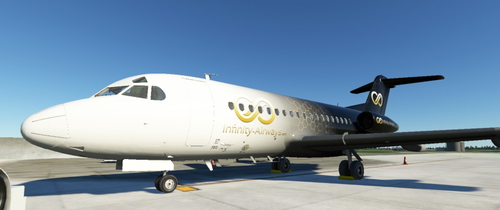 Infinity Airways Fokker F28-1000 (Professional)