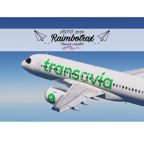 Transavia France  Fleet Pack F-GNEO/HXSA/HXSB/HXSC [inibuild A320neo][raimbotrax]