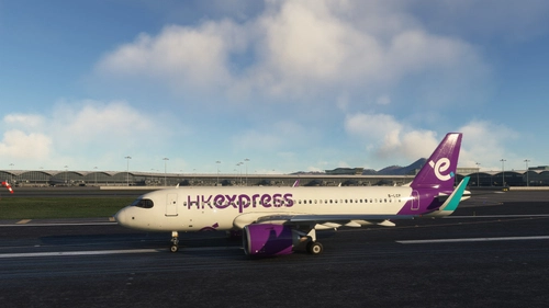 Ini A320neo Hong Kong Express 2023 livery B-LCP