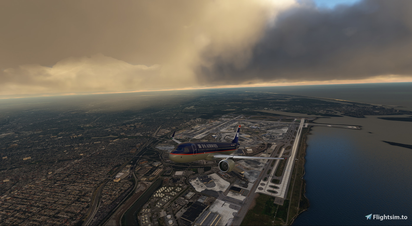 Inib A320 Neo U.S Airways 对于 Microsoft Flight Simulator | MSFS