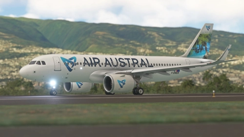 Inibuild A320NEO Air Austral F-OMER (A220-300)