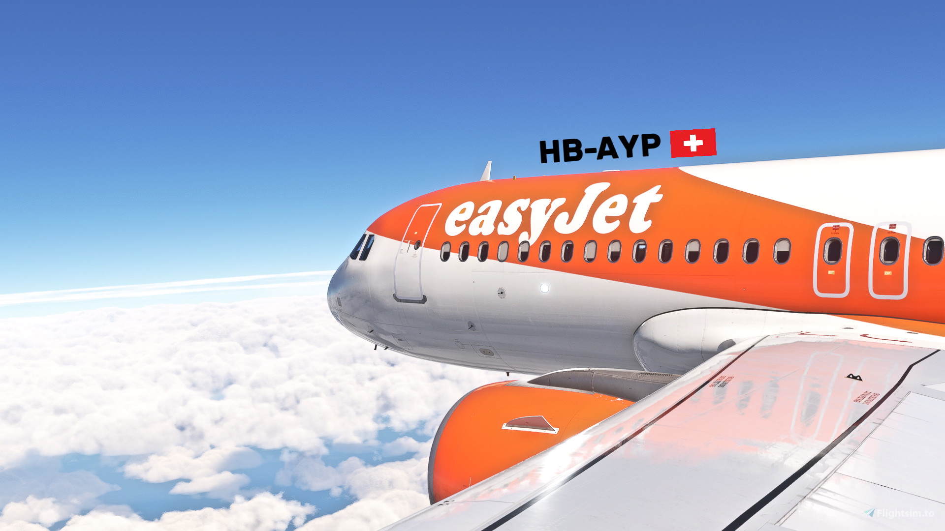 フライトシミュレーター IniBuild A320neo easyJet switzerland HB-AYP [8k][raimbotrax