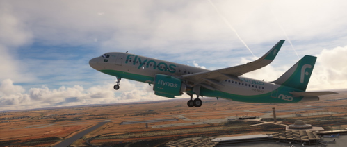 IniBuilds A320neo Flynas  HZ-NS42