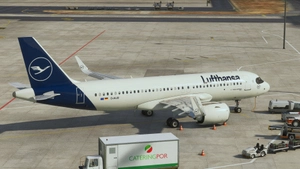 IniBuild A320neo Lufthansa D-AIJD with mask [8k][raimbotrax] thumbnail 8