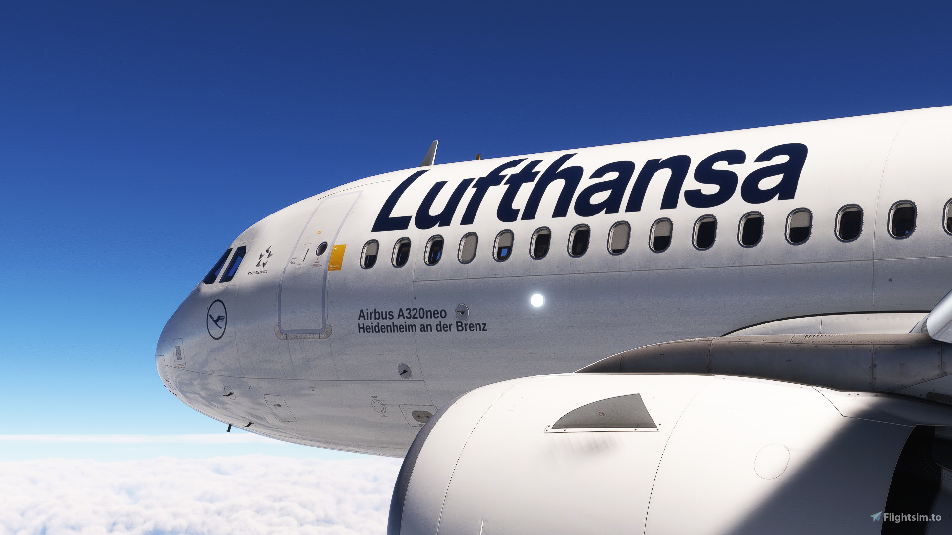 IniBuild A320neo Lufthansa D-AINK [8k][raimbotrax] für Microsoft