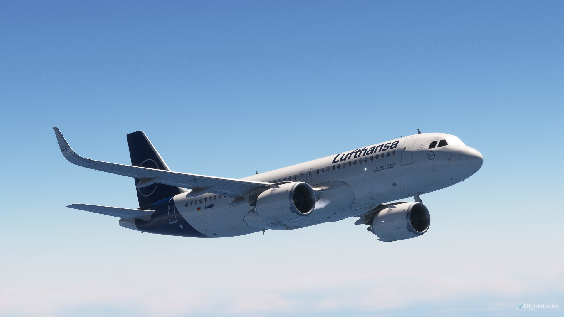 IniBuild A320neo Lufthansa D-AINK [8k][raimbotrax] for Microsoft
