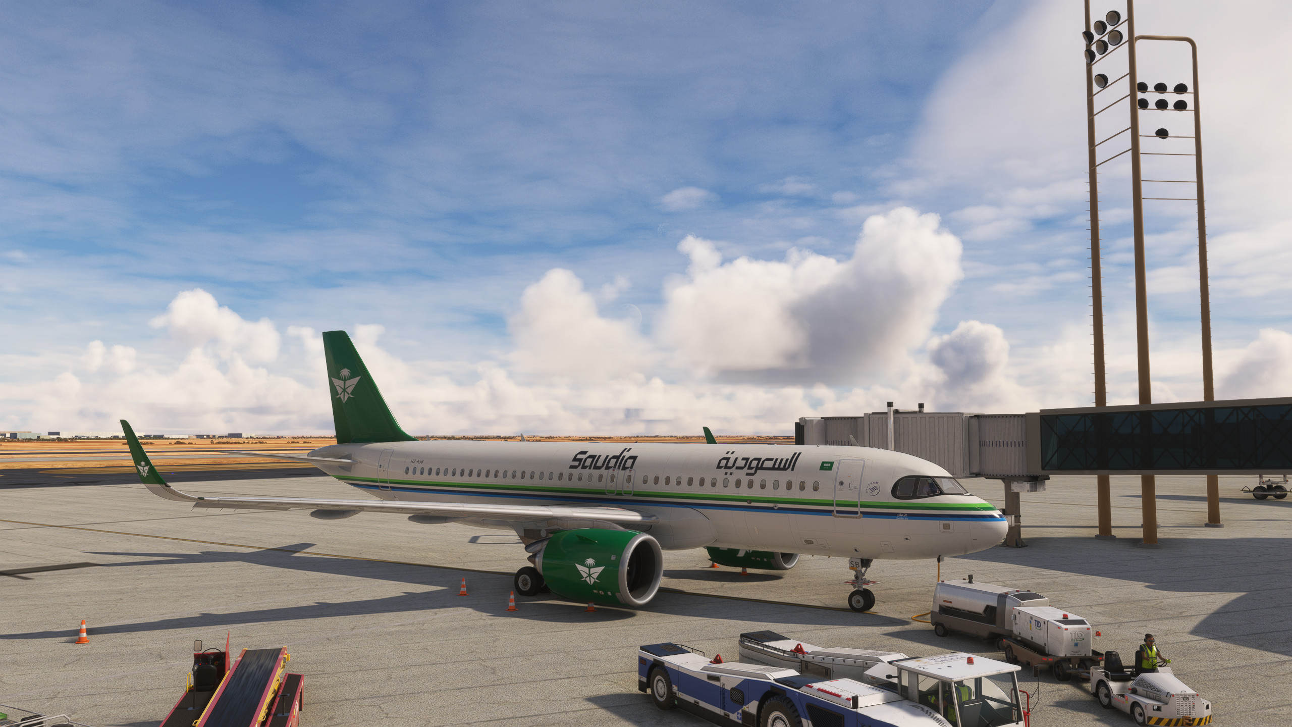 IniBuilds A320neo Saudia Airlines HZ-ASB - Image 1