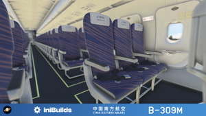 iniBuilds A320neo v2 China Southern 中国南方航空 B-309M thumbnail 2