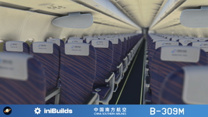 iniBuilds A320neo v2 China Southern 中国南方航空 B-309M thumbnail 10