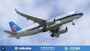 iniBuilds A320neo v2 China Southern 中国南方航空 B-309M thumbnail 5