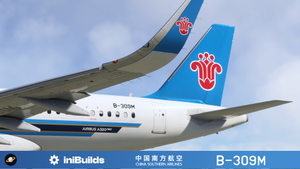 iniBuilds A320neo v2 China Southern 中国南方航空 B-309M thumbnail 8