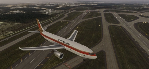 iniBuilds A300-600 - PAX - Continental Airlines - N11984 (Red Meatball)