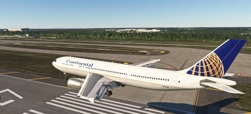 iniBuilds A300-600 - PAX - Continental Airlines N74989 - Globe Livery