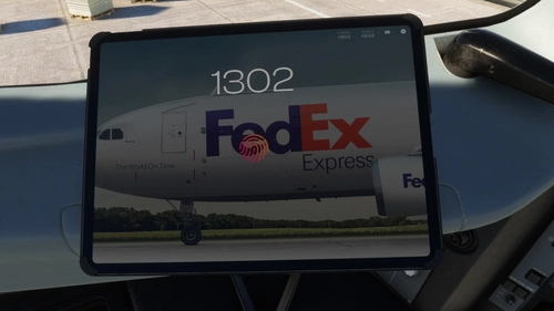 iniBuilds A300-600 Airliner Custom EFB for FedEx