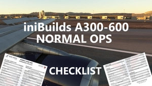 iniBuilds A300-600 Checklist thumbnail 2