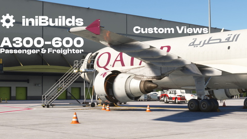 iniBuilds A300-600 Passenger & Freighter | Custom Views