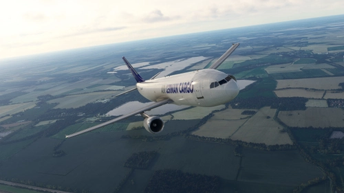 IniBuilds A300 Freighter | D-ALGN | Air German | VA | w/cabin