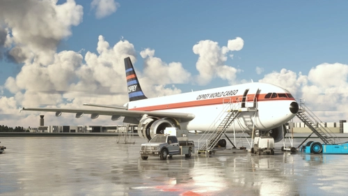 Inibuilds A300-600F | Osprey World Cargo Retro (G-FOMC)