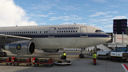 iniBuilds A300-600R Caledonian G-TTMC [4K]