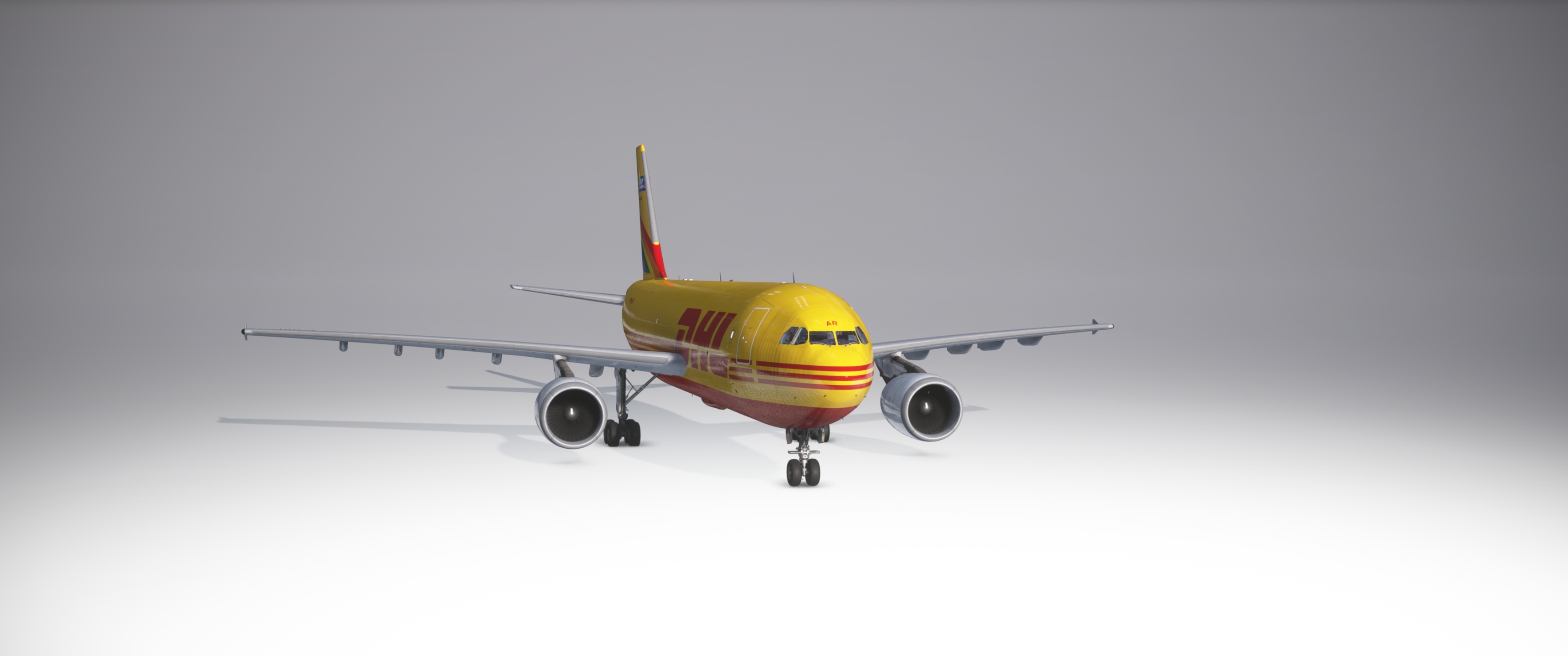 iniBuilds A300 | DHL (EAT-LEJ) D-AEAR | Delivered with pride. - Image 1