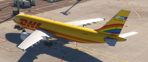 iniBuilds A300 | DHL (EAT-LEJ) D-AEAR | Delivered with pride. thumbnail 6