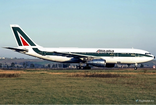 iniBuilds A300 ALITALIA OLD LIVERY [8K]