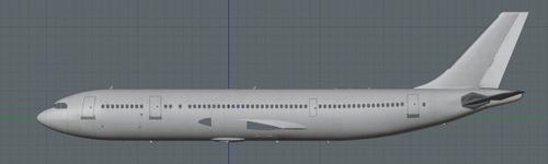 INIBuilds A300 PAX Blender Model