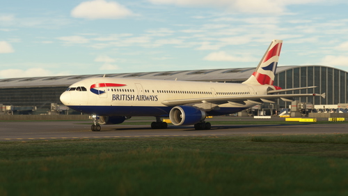iniBuilds A300 British Airways G-BNWC