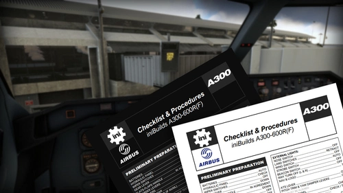 iniBuilds A300 Checklist