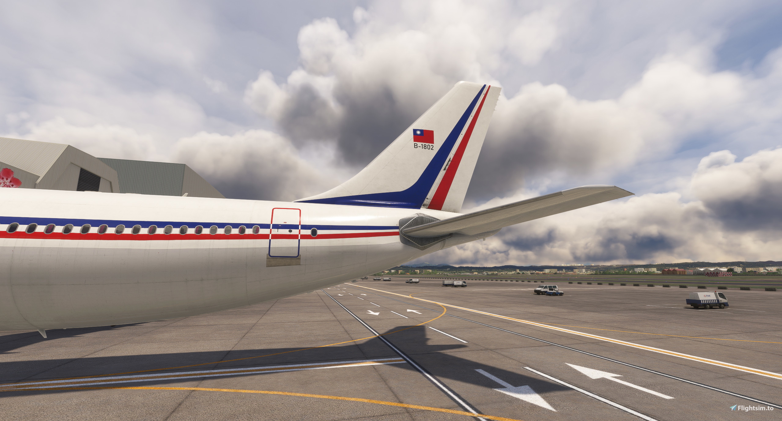 Inibuilds A300 PW China Airlines B-1802 - Image 1