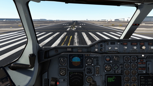 IniBuilds A300 Both Engine Variant's Custom Camera Views 