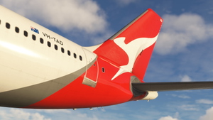 iniBuilds A300 Qantas 2016 VH-TAD thumbnail 3